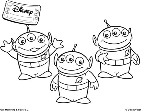 Download Dibujos De Toy Story Para Colorear En Linea Toy Story Aliens