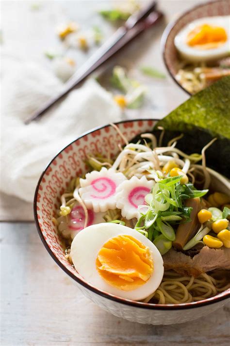 Tonkotsu ramen is a noodle dish where the broth is made from pork bones. Shoyu Ramen 醤油ラーメン | Chopstick Chronicles