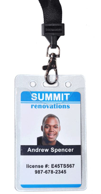 How To Make Photo Id Badges Ms Excel Templates