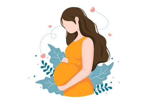 Best Pregnant Woman Illustration Download In Png And Vector Format