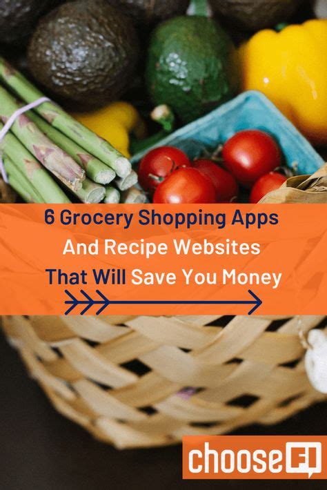 5 Grocery Shopping Apps And Recipe Websites That Will Save You Money