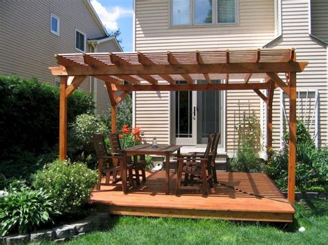 Pergolas For Sale At Lowes Pergolaforprivacy Small Backyard Patio