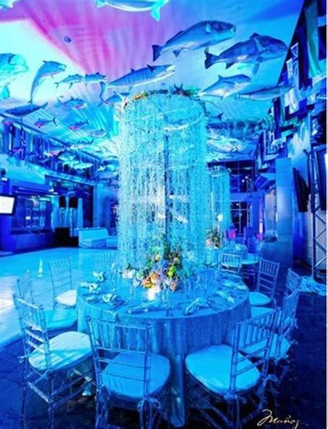 43 Stunning Under The Sea Wedding Centerpieces Ideas Prom Themes