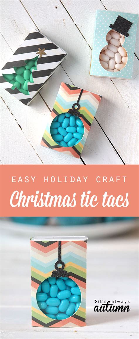 35 most enjoyable christmas party games to play at work or with family. easy Christmas tic tacs: cute gift for friends & neighbors ...