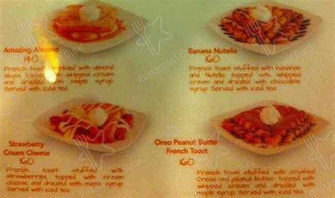 Menu at Ally s All Day Breakfast Place restaurant Parañaque