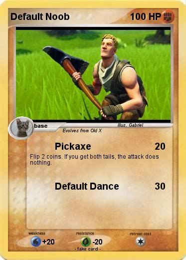 Pokémon Default Noob Pickaxe My Pokemon Card