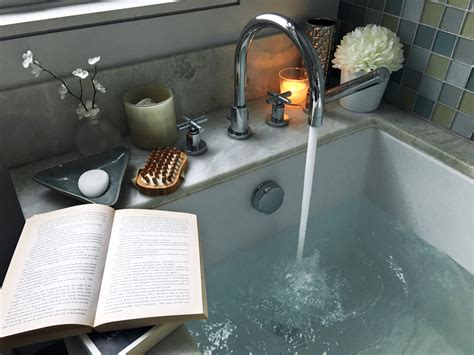 Taking A Relaxing Bath For Better Skin