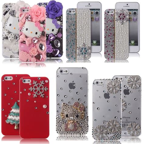 Iphone 5s 4 Case Bling Crystal Phone Cases Cover For Girls