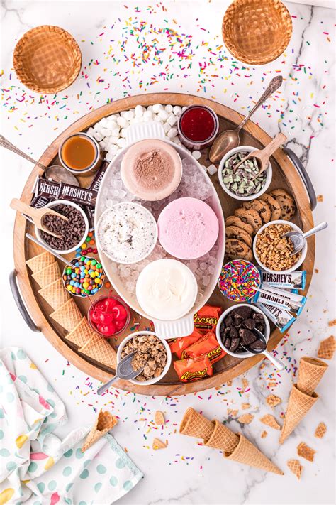 Diy Ice Cream Sundae Bar Topping Ideas Play Party Plan 47 Off