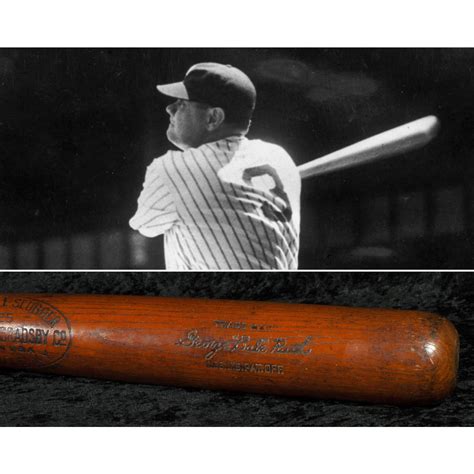 Babe Ruth S Bat Used For 500th Home Run Sold For 1 Million At
