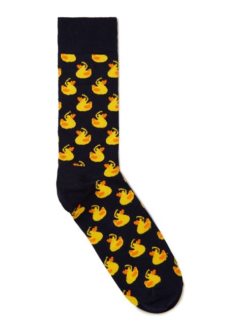 Happy Socks Rubber Duck Socken Mit Aufdruck • De Bijenkorf