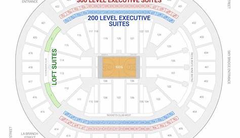 The Most Elegant and also Attractive toyota center seating chart rockets | Seating charts