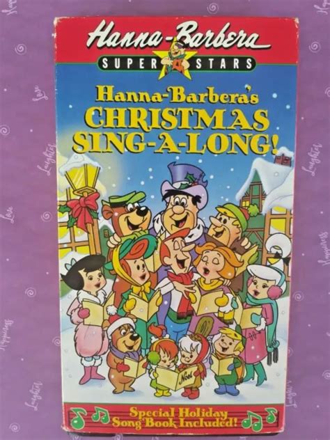 Hanna Barberas Christmas Sing A Long Vhs Flintstones Yogi Bear