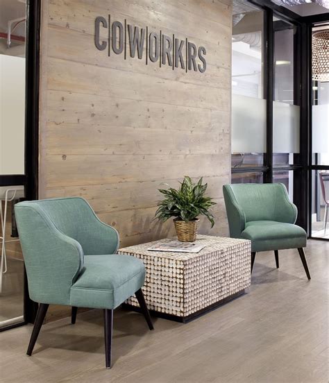 Inside Coworkrs New York City Coworking Space Office Reception