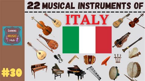 22 Musical Instruments Of Italy Lesson 30 Musical Instruments