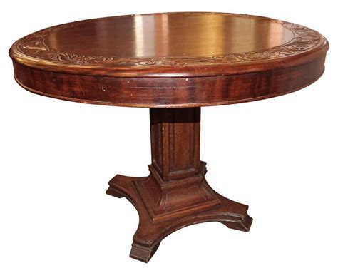 Antique Round Mahogany Dining Table Olde Good Things