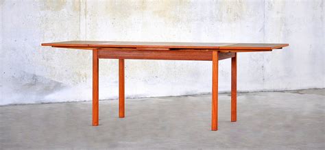 Select Modern Danish Modern Teak Expandable Dining Room Table