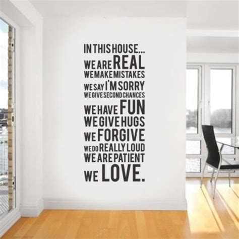 Vinyl Wall Sticker Decal In This House We Do In 2020 In This House