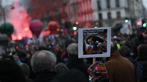France Gripped By Strikes Protests Against Pension Reform Today