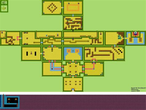 Filelegend Of Zelda The Oracle Of Seasons Gbc Map Dungeon 1