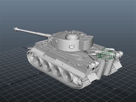 Tiger Tank 3d Model Free Download