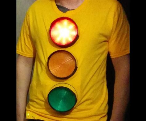 Led Traffic Light Halloween Costume 10 Steps With