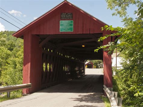 Covered Bridges In Vermont Vermont Covered Bridges Vermont Scenic