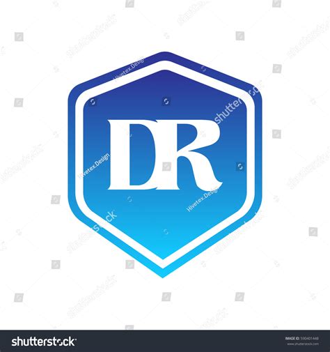 Dr Logo Stock Vector Royalty Free 590401448 Shutterstock