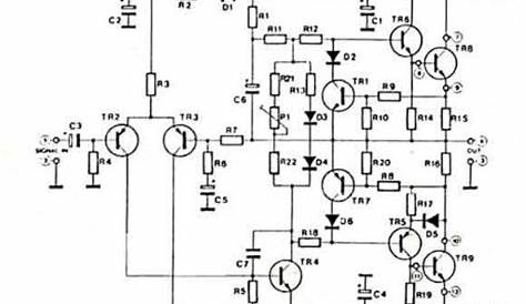 hi fi stereo amplifier circuit diagram