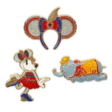Dumbo Minnie Mouse The Main Attraction Pin Set Disney Pins Blog