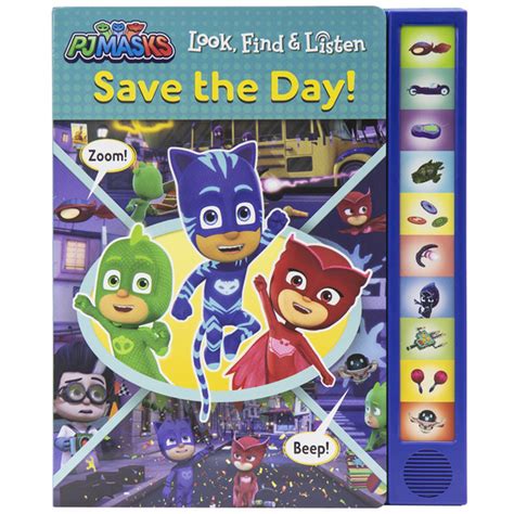 Look And Find Pj Masks Save The Day Board Book