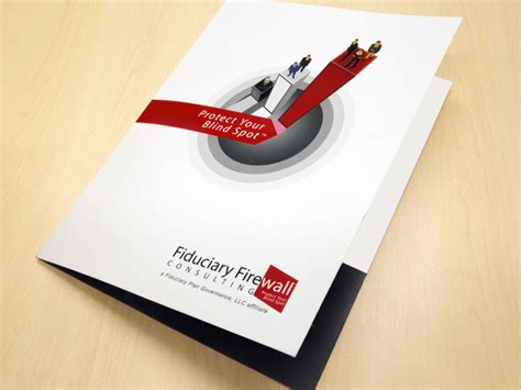Custom Folder Printing Matte Custom Pocket Folders