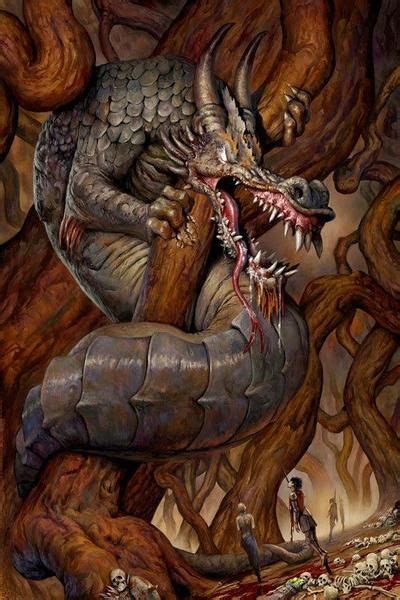 5 Fearsome Yet Coolest Creatures In Norse Mythology Creature Art