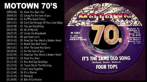 Greatest Motown Songs Of The 70s Top 20 Best Motowns Songs Playlist