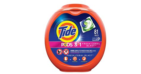 There is a $2 printable coupon for pods at smartsource.ca which would take your price down to $15.70. Tide PODS Laundry Detergent, Fresh Coral Blast Scent, 3 in ...