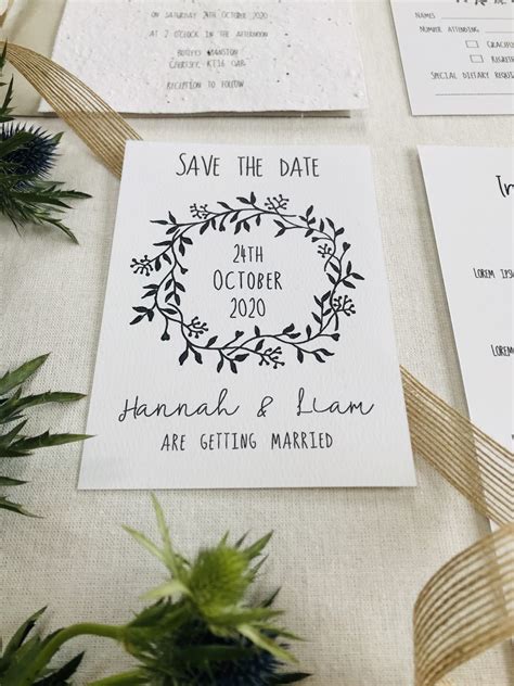 How To Choose Your Eco Friendly Wedding Stationery