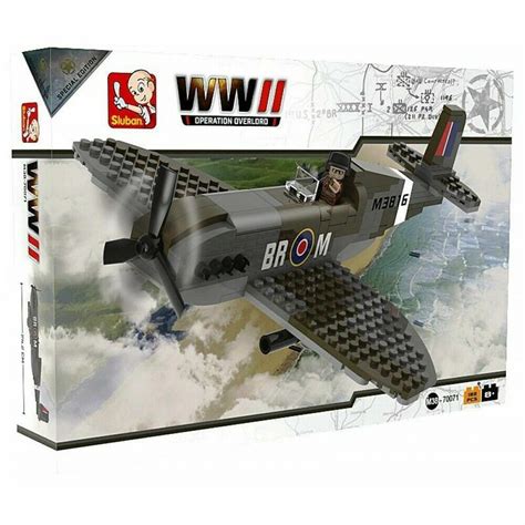Sluban M38 70071 Army Ww2 Jagdflugzeug Spitfire 8719558070022 Ebay