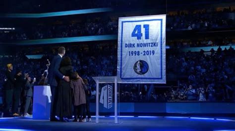 Forever The Beautiful Ceremony Of Dirk Nowitzki S Number Retirement