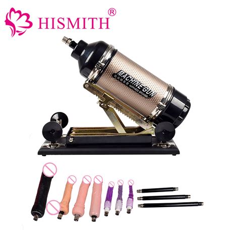 Buy Hismith New Arrival Automatic Sex Machine With 10 Kinds Dildos Attachments