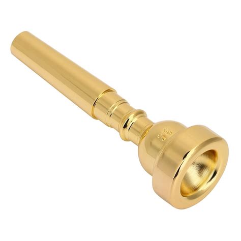 Herchr New Silvergold Plated Trumpet Mouthpiece 3c Size For Musical