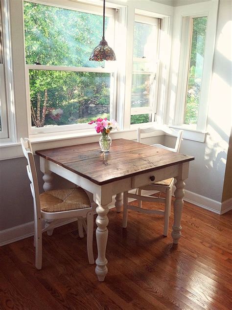 The Petite Farmhouse Table Handmade With Reclaimed Barn Wood With