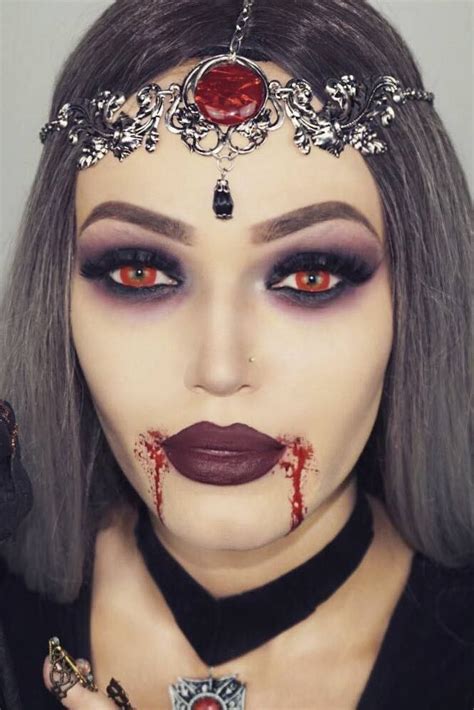 Female Vampire Costume Makeup