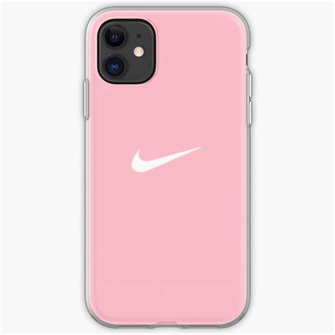 Pink Nike Print Iphone Case And Cover By Glitteryhearts Redbubble In