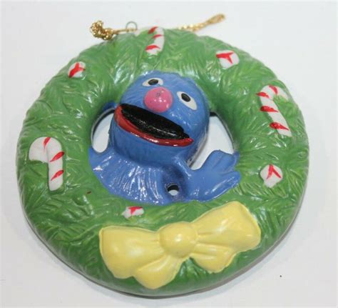 Christmas Ornament Sesame Street Muppets Grover 1998 Jim Henson In 2020