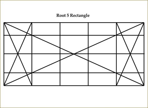 Root 5 Dynamic Symmetry Rectangle Grids Art Pinterest