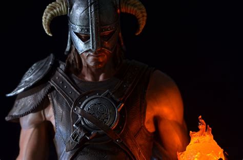 Bethesda Launches 299 Skyrim Dragonborn Statue Gamespot