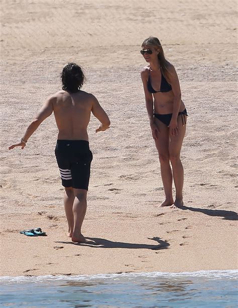 Gwyneth Paltrow In Bikini At A Beach In Cabo San Lucas Mexico CelebMafia