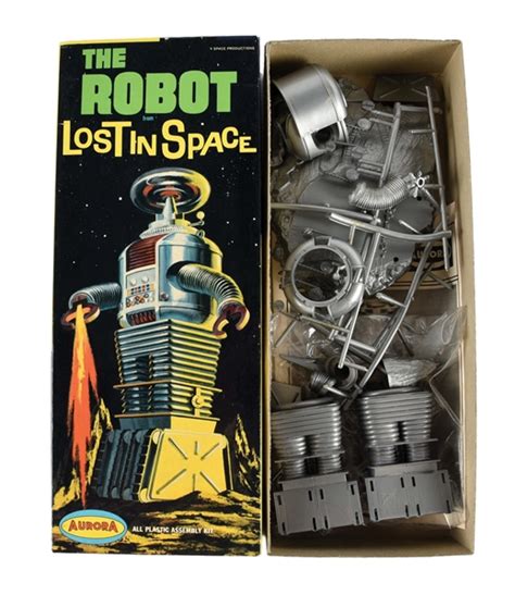 Lot Detail Original Aurora The Robot From Lost In Space Model Kit