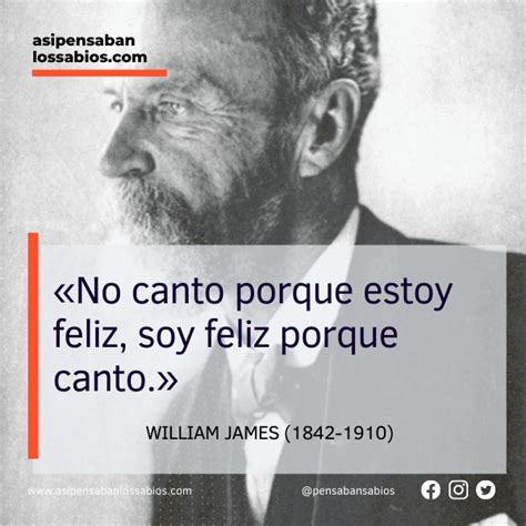 Las Mejores Frases Y Reflexiones De William James