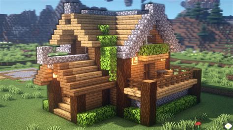 Minecraft Casa Perfecta Para Survival Casa Minecraft De Madera